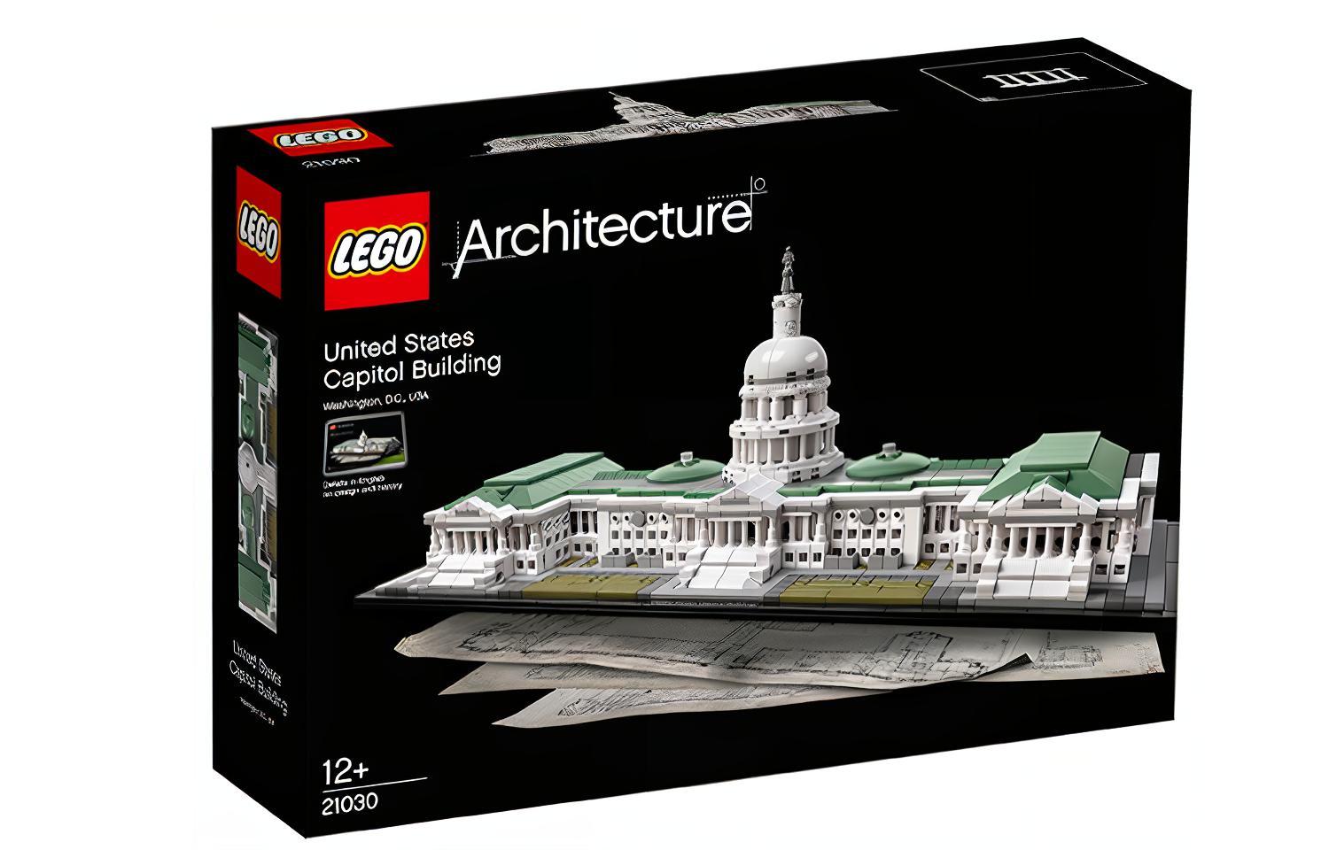 Конструктор LEGO Architecture "Капитолий США" (21030) - Boxette Shop